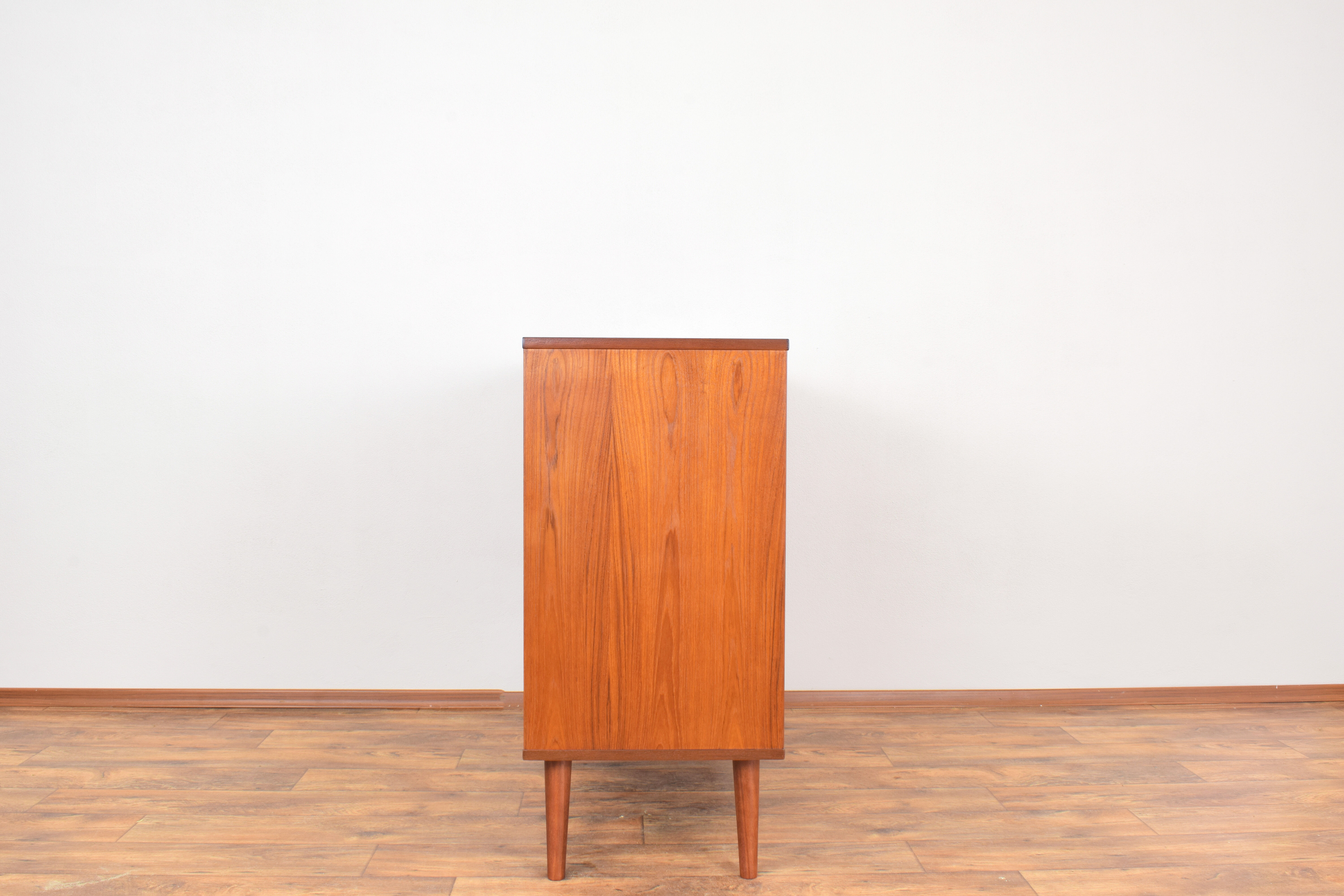 Mid-Century Danish Teak Tambour Doors Sideboard, 1960s.