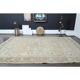 1970s Vintage Persian Handknotted Wool Orange Oversize Area Rug 288x385