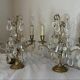 Pair of bronze candlesticks