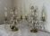 Pair of bronze candlesticks