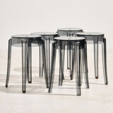 Charles Ghost stool by Philippe Starck for Kartell