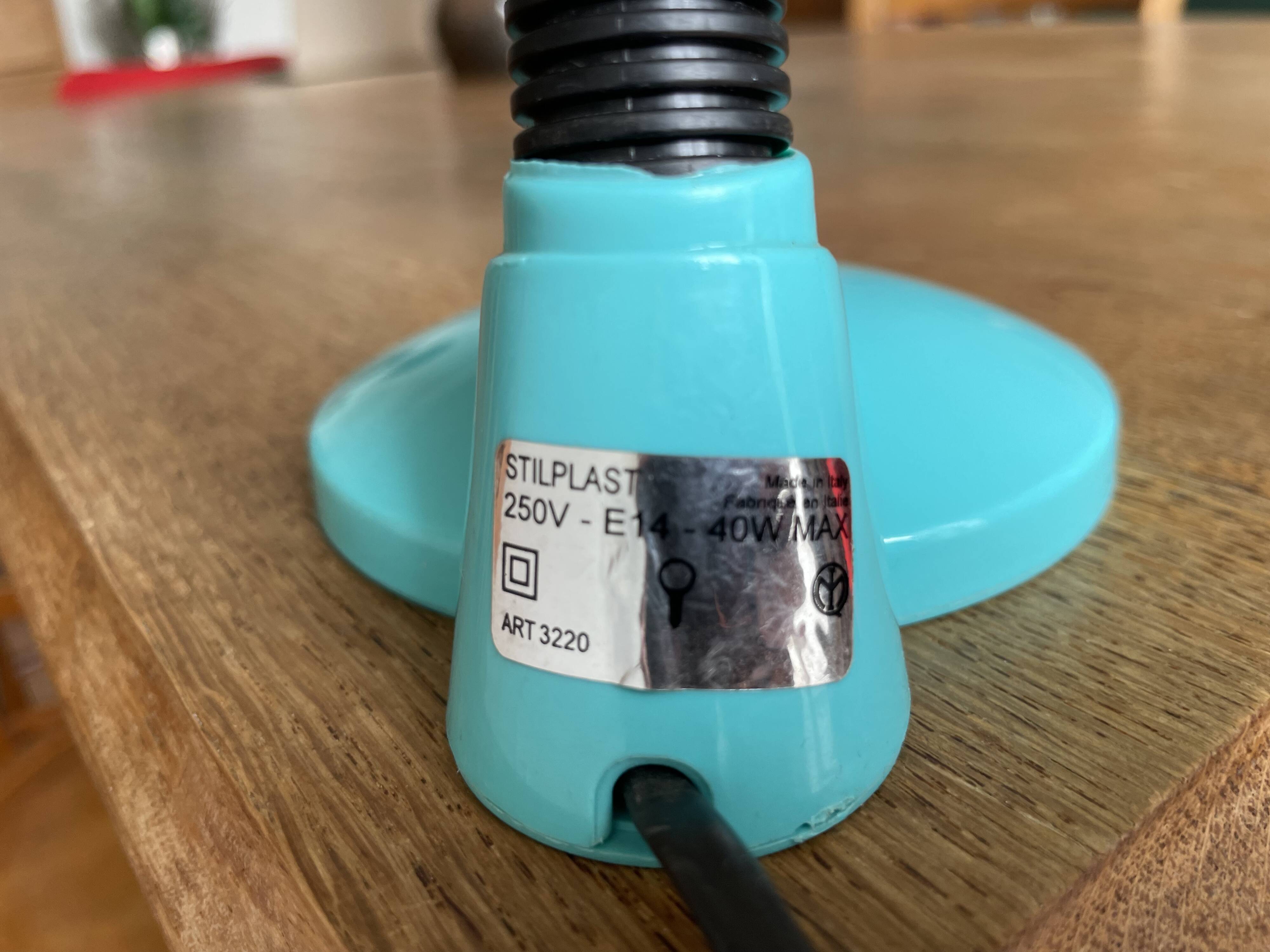 Stilplast lamp from the 80s