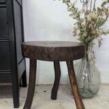 Brutalist Stool Free Form 60/70 Vintage