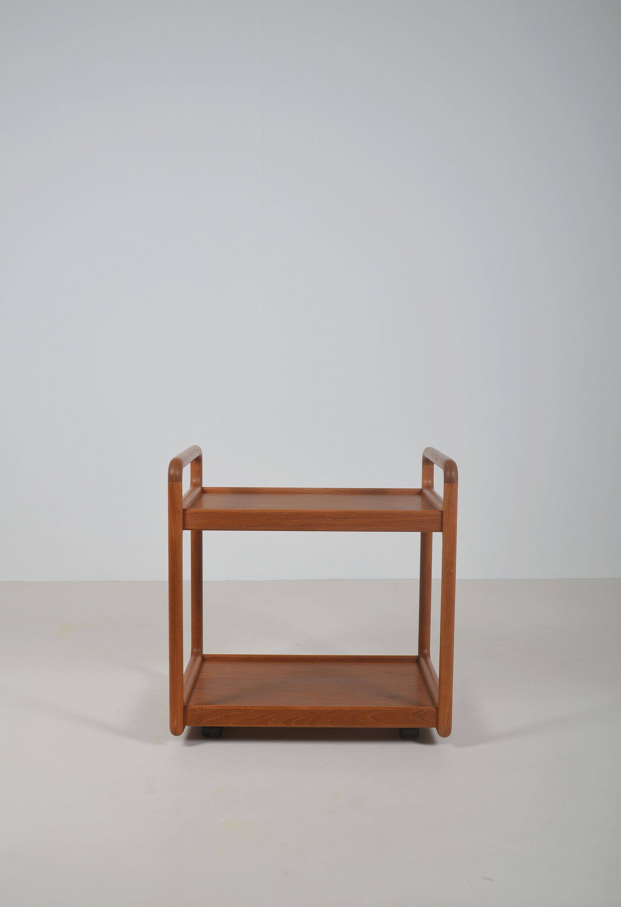 Danish serving trolley designed by Poul Cadovius for Cado, 1960s