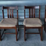 Set of 4 Roche Bobois chairs, seat 212 Vintage