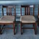 Suite de 4 chaises Roche Bobois siège 212 Vintage