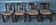 Suite de 4 chaises Roche Bobois siège 212 Vintage