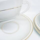 Charles Ahrenfeldt for Limoges art deco teacups