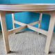 Cabinetmaker's coffee table in solid maple. Denmark 1990