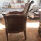 Wicker fauteil, beige