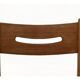 Extendable table set and 4 scandinavian dining chairs in teak 1960