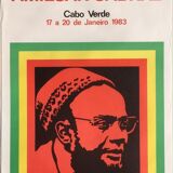 Vintage Cap Vert Political Poster, 1983