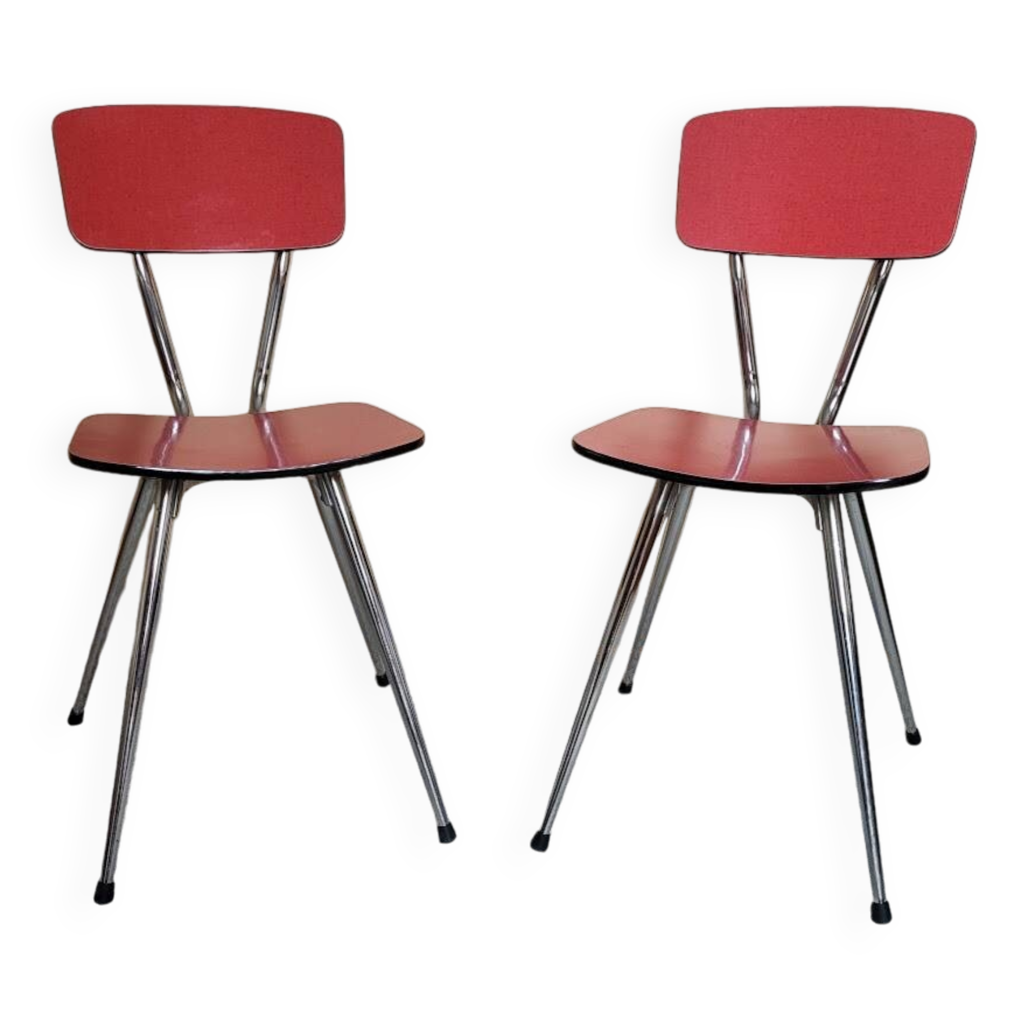 Set of 2 Formica chairs