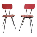 Set of 2 Formica chairs