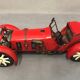Model reproduction car bugatti 1920 metal tin collection