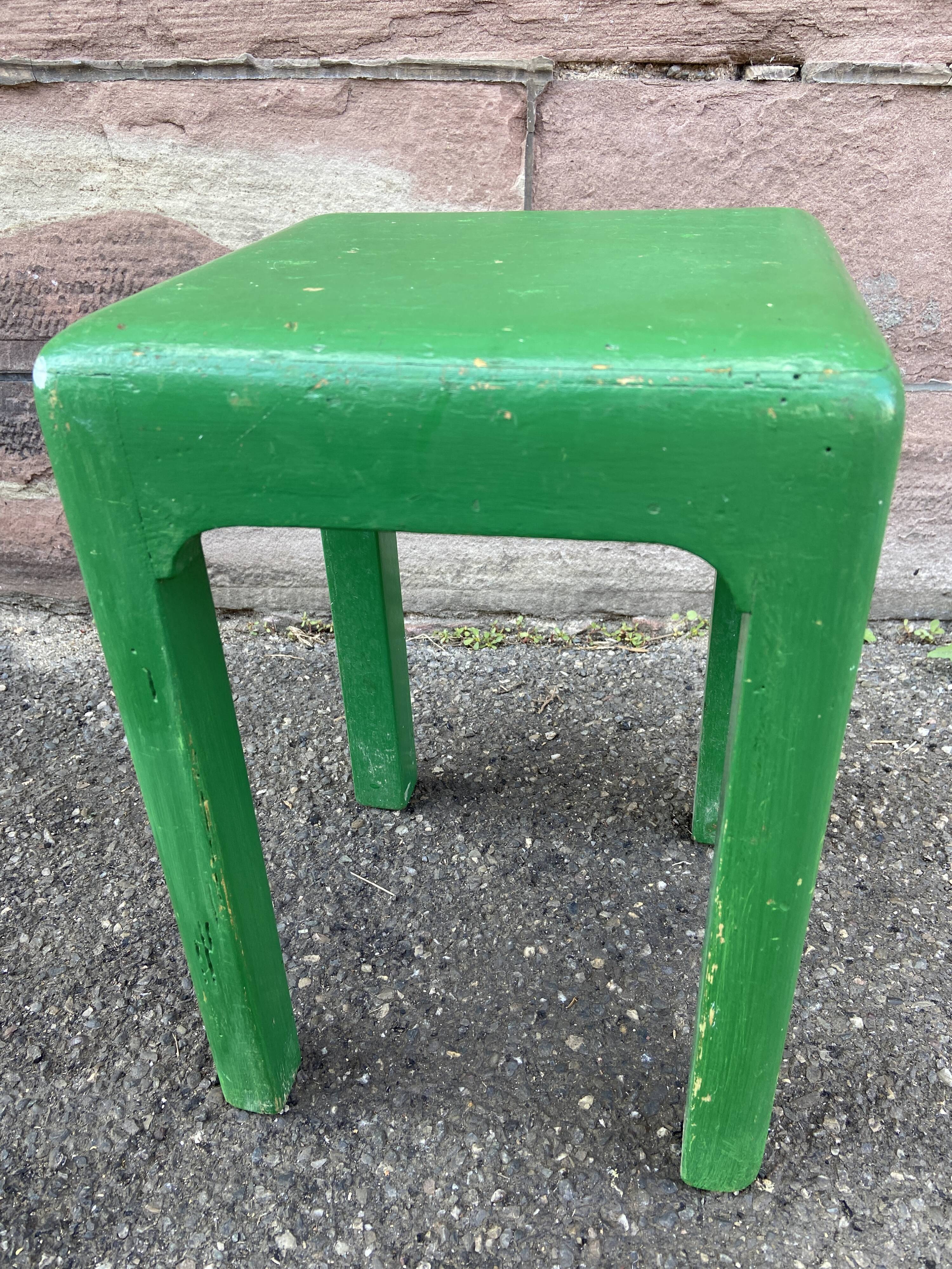Wooden stool 1960