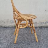 Rattan chair from the 60s
