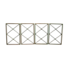 Set of 4 art deco iron protection grids around 1920