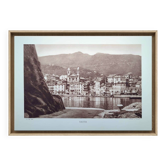 Bastia, vintage Corsica, photo plate printed in 1935.