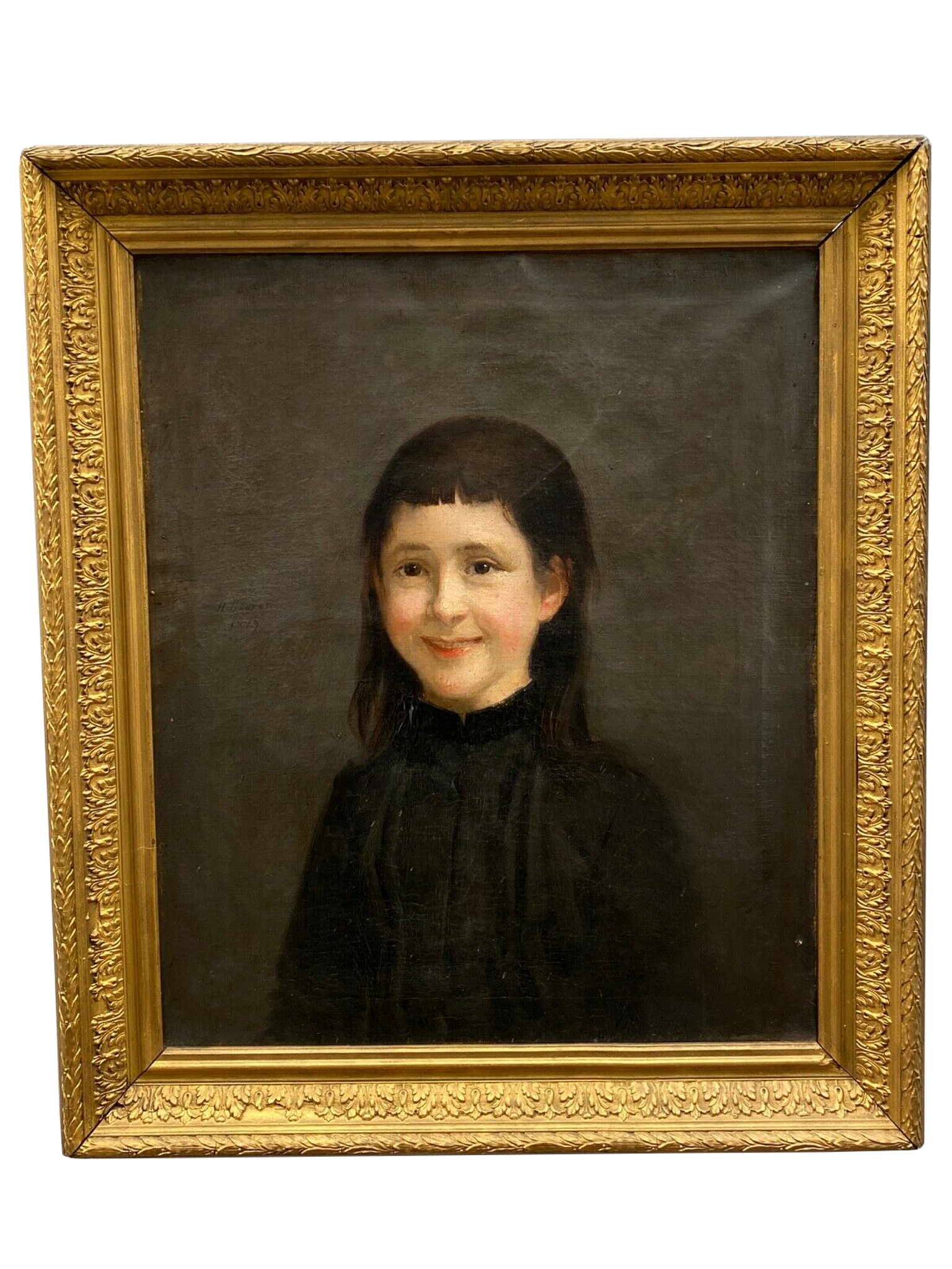 Portrait by henri loubat 1889
