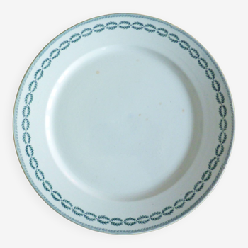 1 assiette plate de Sarreguemines modèle Nobilis 221249