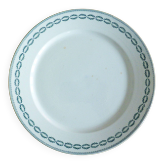 1 assiette plate de Sarreguemines modèle Nobilis 221249