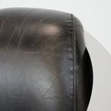 Unique design Aviator armchair with an aluminium frame