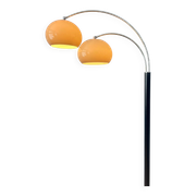 Dijkstra Mid-Century double arc mushroom floor lamp