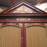 Acajou Library of Cuba Scd Empire decorated with 50 gilded bronzes