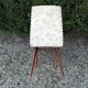 Chaise vintage pieds compas