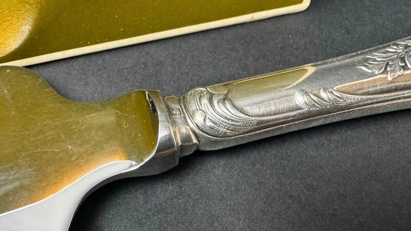 Cutting or cake knife No. 59 Christofle Marly as new