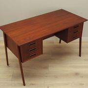 Teak desk, Danish design, 1970s, manufactured by A.P. Møbler Svenstrup