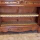 magnificent solid oak buffet from the late 19th century