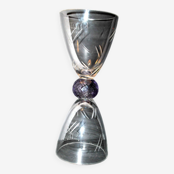 Coupe calice en verre soufflé Biot - Véronique Monod