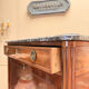SECRETARY IN MAHOGANY FROM THE LOUIS XVI XVIII CENTURY