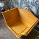 Maugrion armchair in rattan