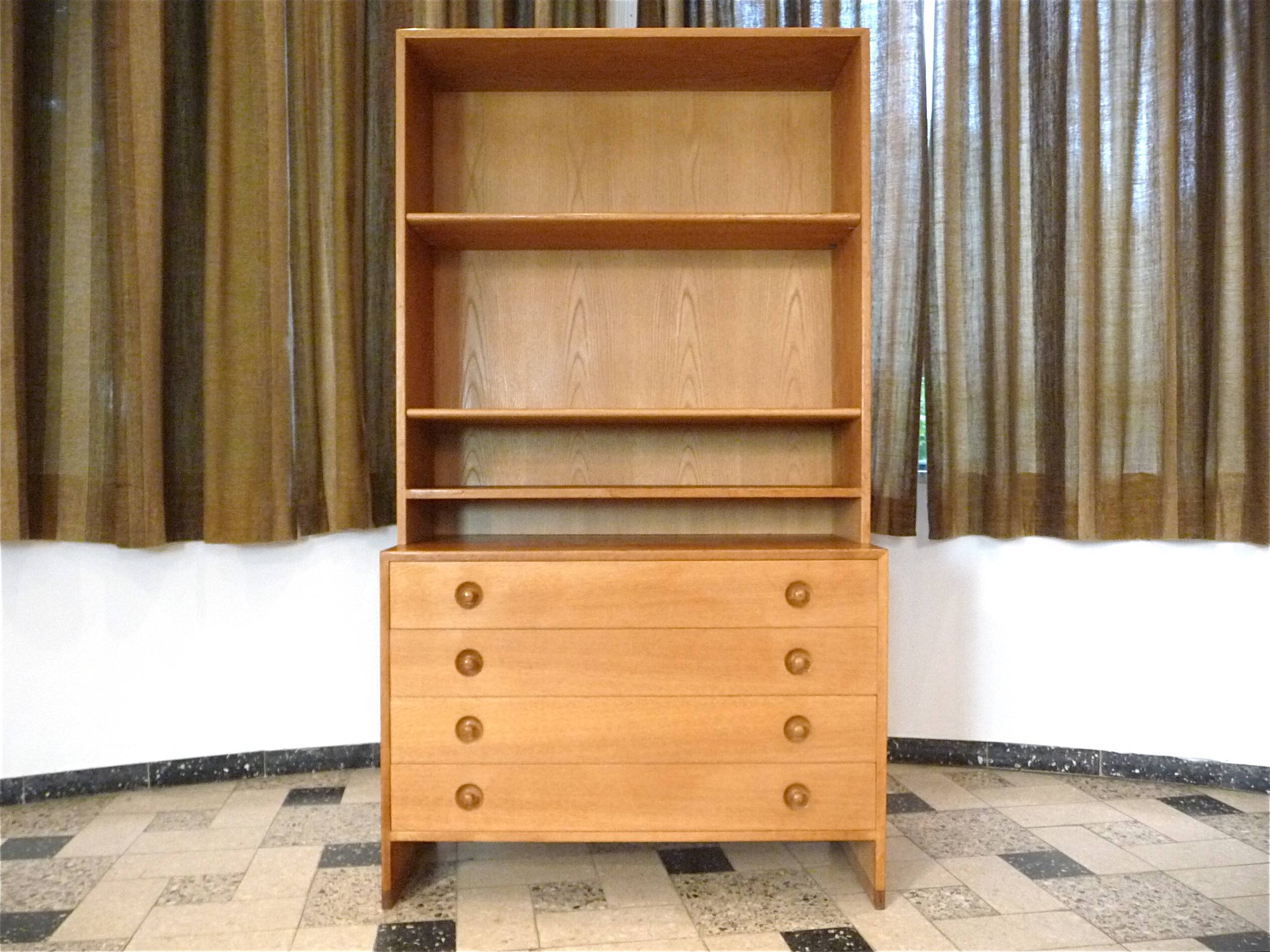 Danish Model 'RY-100'  Modular Cabinet by Hans J. Wegner for RY Møbler, 1950s