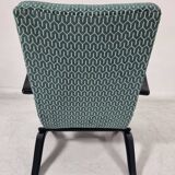 H 269 Lounge Chair and table spider by Jindřich Halabala for Up Zavody, 1940s, Set of 2