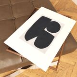 Peinture faite à la main 29,7x42cm