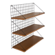 Meca wall shelf model by Pierre Guariche for Meurop, 1950s