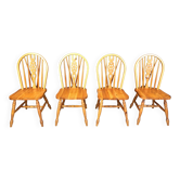 Set of 4 Vintage  Ercol Dining Chairs , 1950's