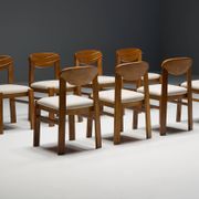 Chaise de salle à manger brutaliste, France, années 1960