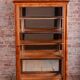 Antique Biedermeier Display Cabinet in Spruce, 1830s