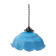 Suspension en opaline blue