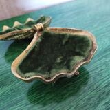 Art deco gilded bronze jewelry, biblical shell