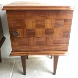 Pair of vintage bedsides