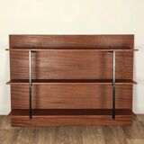 60' wall-mounted bookcase shelf