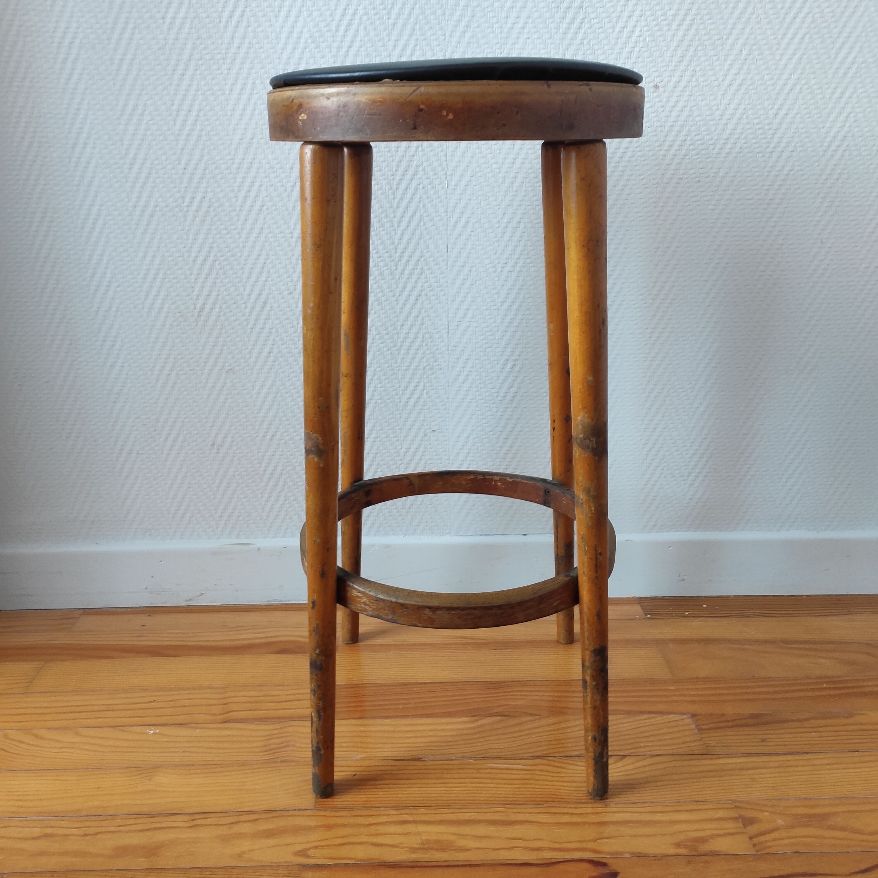 Old bistro stool