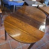 Scandinavian extendable table in rosewood from the 1960s.