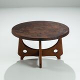 Angel Pazmino round coffee table Muebles de Estilo Ecuador 1960